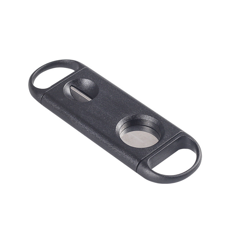 Stainless Steel V Portable Cigar Cutter