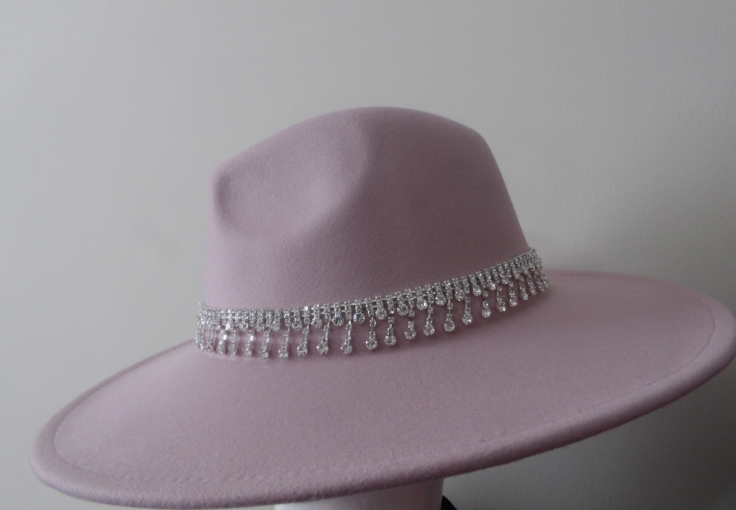 Ice Drip Rhinestone Fedora | Threshing Floor Farmstead