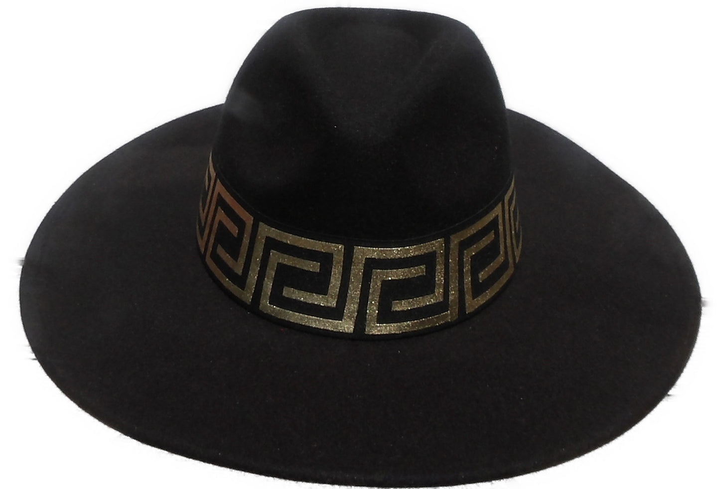 Black and Gold Fedora