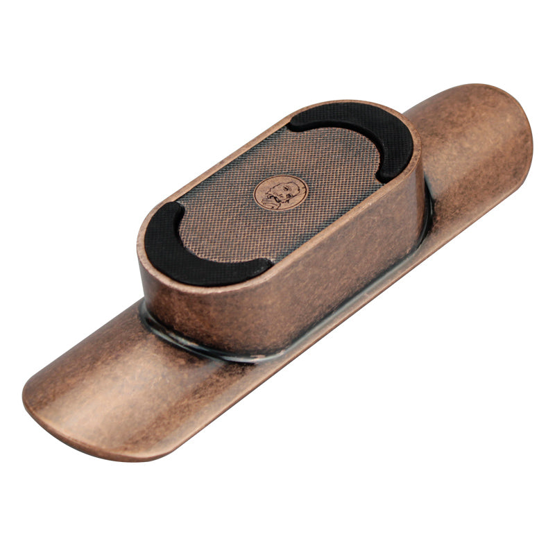 Cigar Ashtray, Double-slot Retro Personality Sshtray, Metal Ashtray, Drop Resistant And Easy To Clean