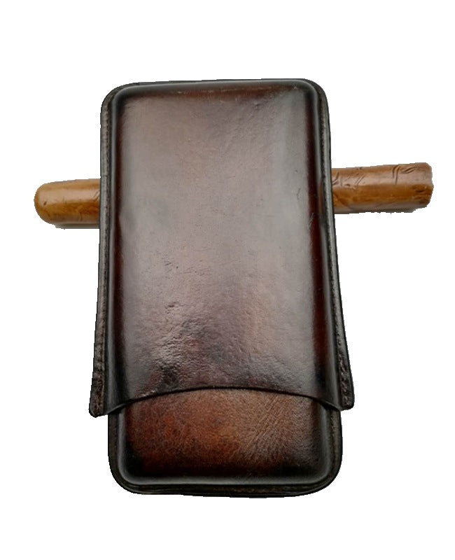 Cigar Case Portable Tiger Storage Bag