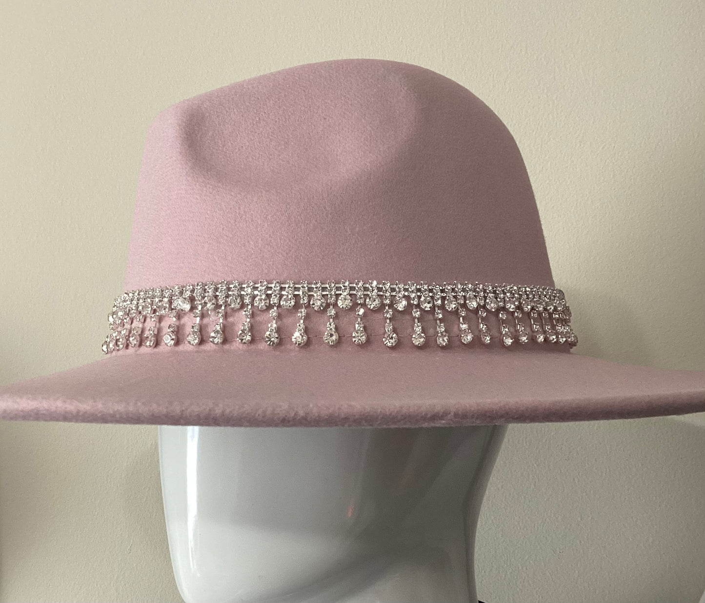 Ice Drip Rhinestone Fedora | Threshing Floor Farmstead