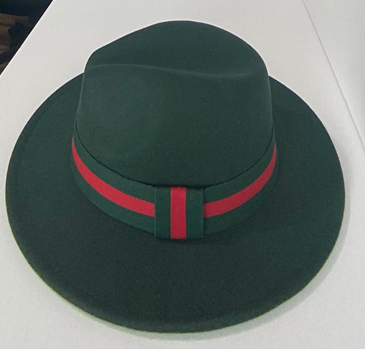 Green & Red Fedora