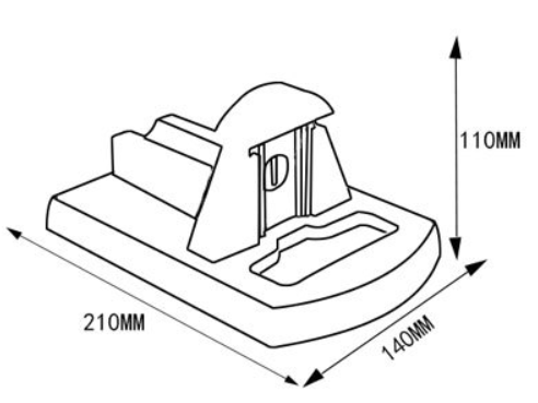 Toughened Plastic Metal Bench Cigar Scissors Labor-saving Cutting Tool
