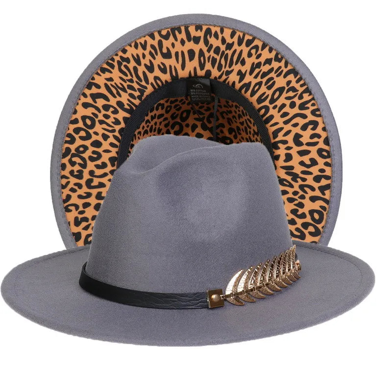 Leopard Jazz Fedora Collection | Threshing Floor Farmstead