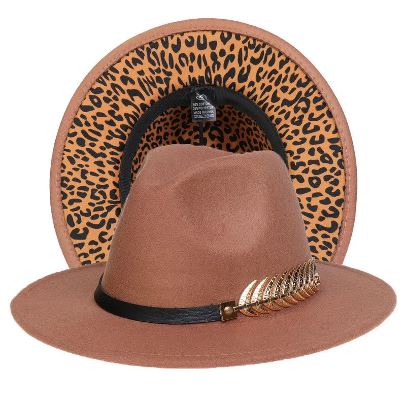 Leopard Jazz Fedora Collection | Threshing Floor Farmstead