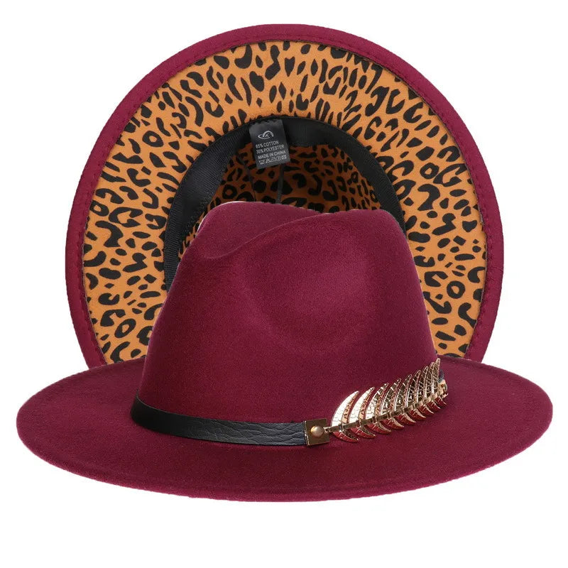 Leopard Jazz Fedora Collection | Threshing Floor Farmstead
